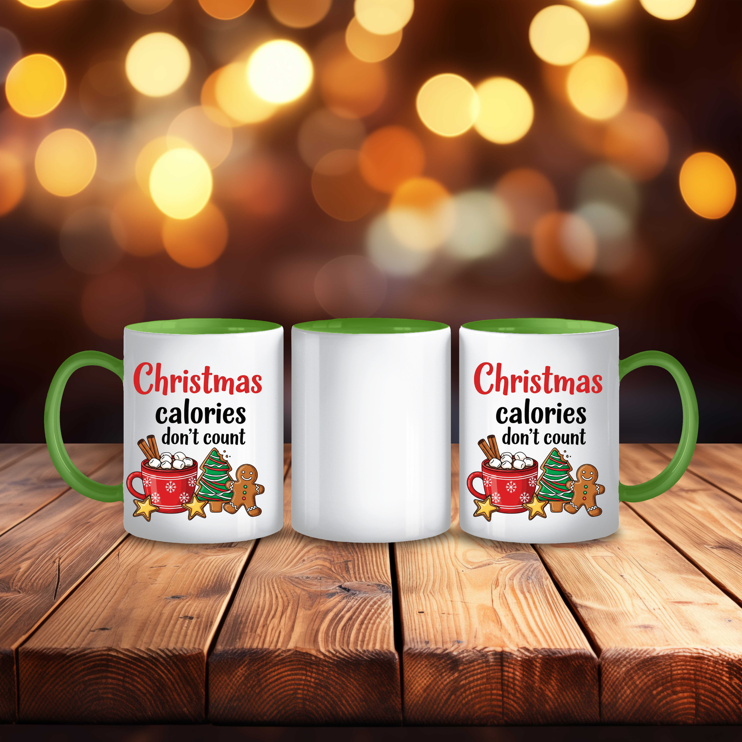 Christmas Calories Don't Count Mug