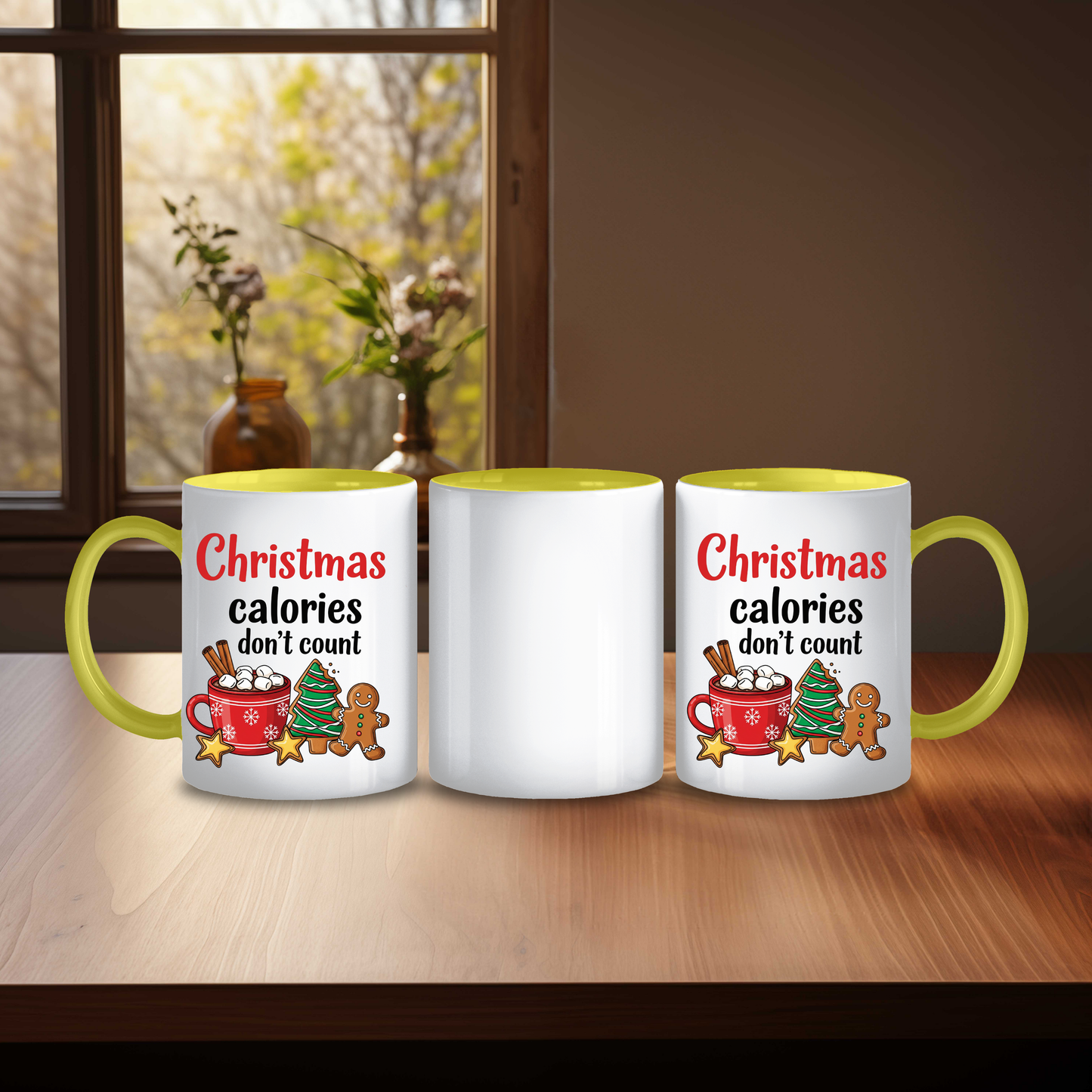 Christmas Calories Don't Count Mug