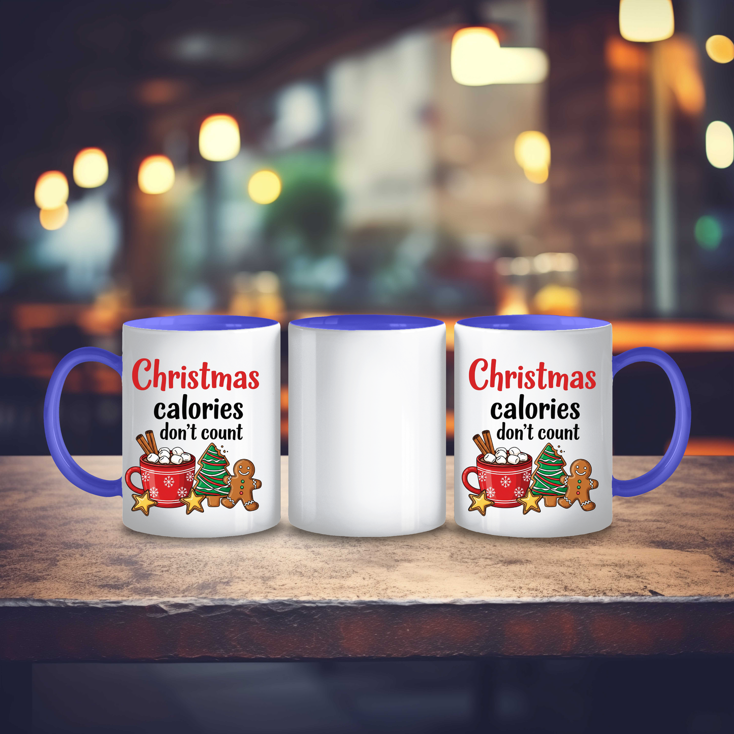 Christmas Calories Don't Count Mug