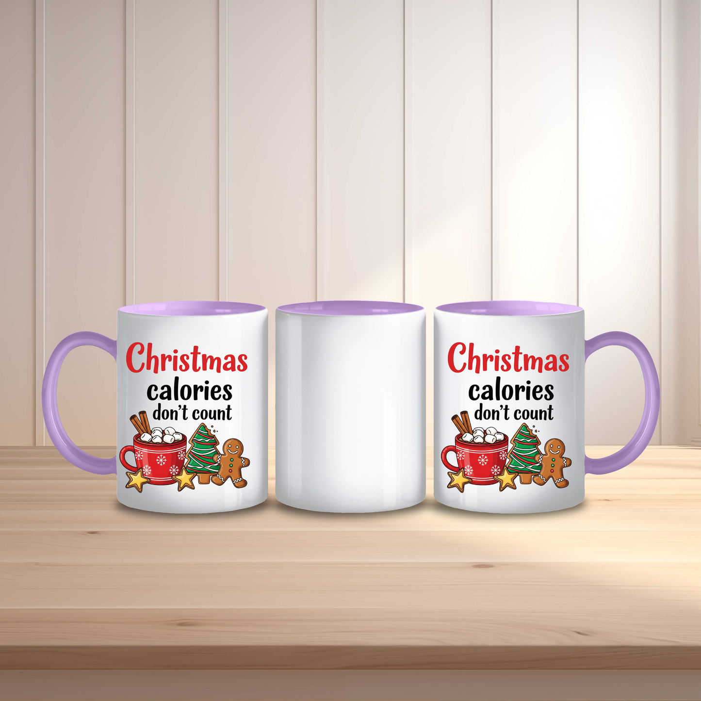 Christmas Calories Don't Count Mug
