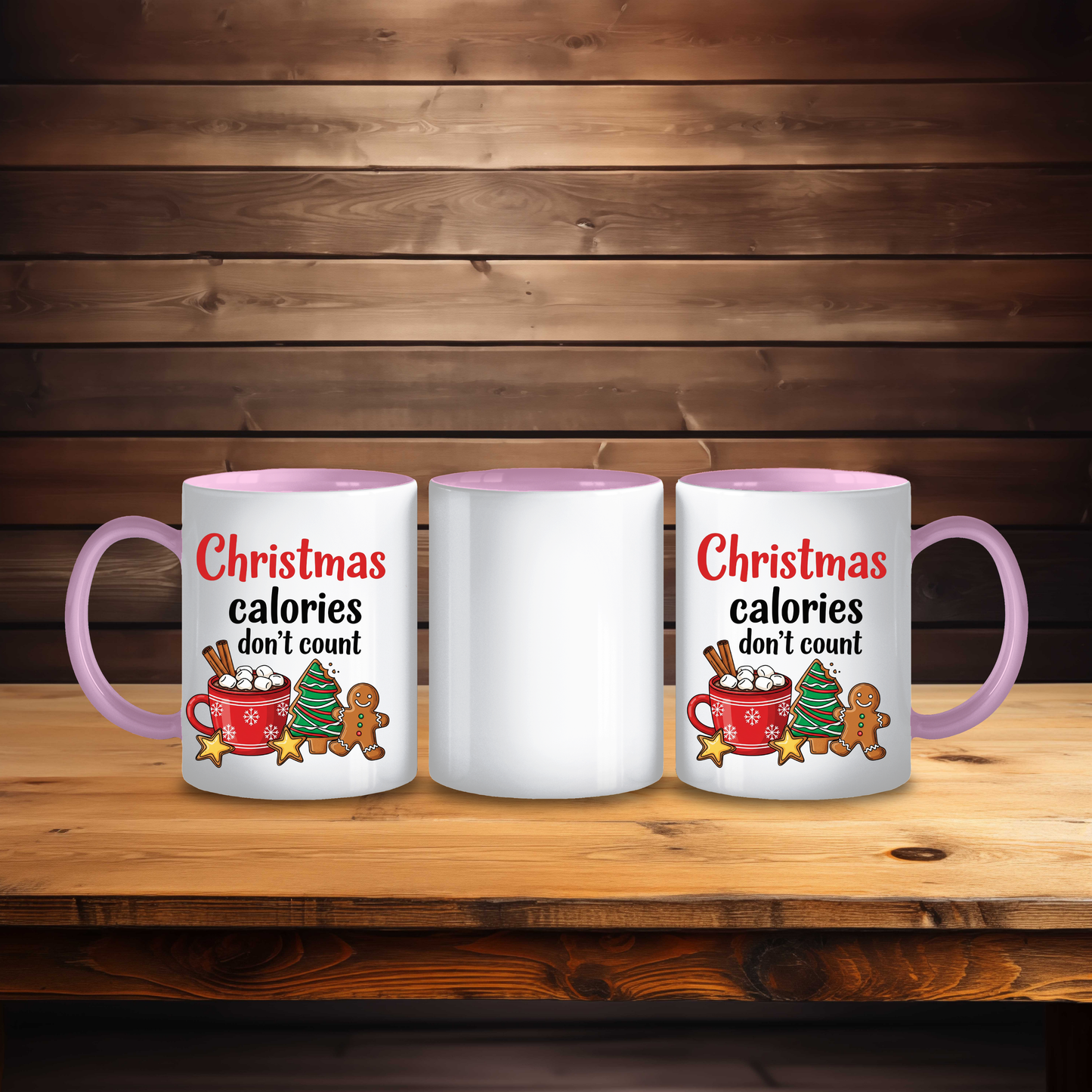 Christmas Calories Don't Count Mug