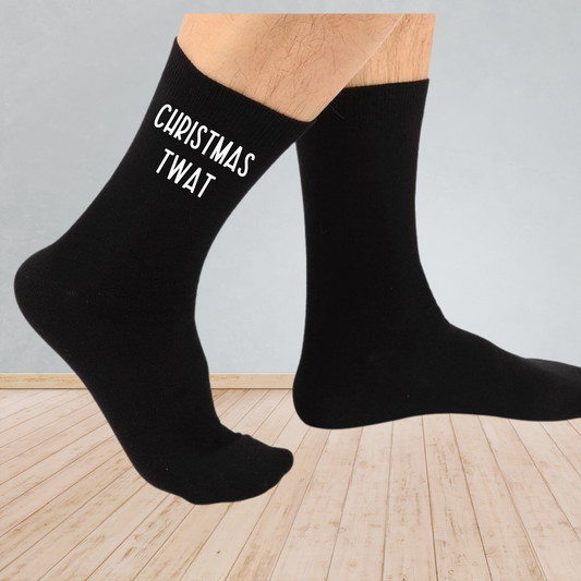 Christmas Twat Socks – Funny Rude Christmas Socks