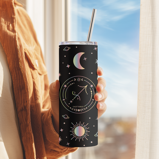 Zodiac Tumbler, All 12 Signs Available
